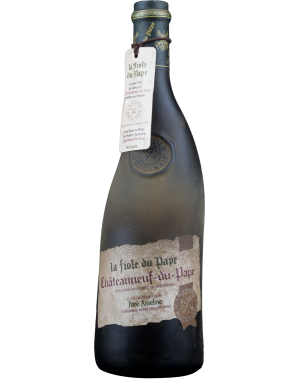 Bouteille de Châteauneuf-du-Pape La Fiole du Pape Rouge, vin rouge de la Vallée du Rhône, 75 cl.