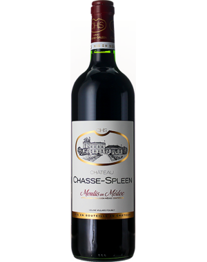 Bouteille de Château Chasse-Spleen 2017, vin rouge AOP Moulis-en-Médoc, 75 cl.