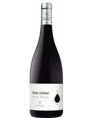 Bouteille de Vigné-Lourac Braucol Prestige - Vignobles Gayrel - Vin rouge Monocépage IGP Tarn